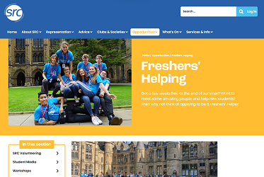 Glasgow University Students’ Representative Council logo