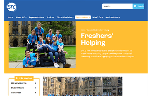 Glasgow University Students’ Representative Council logo